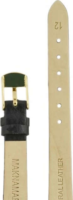 Ремешки maknamara 12 мм чер зол заст