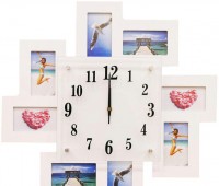 Настенные часы stella st1215 с фоторамкой