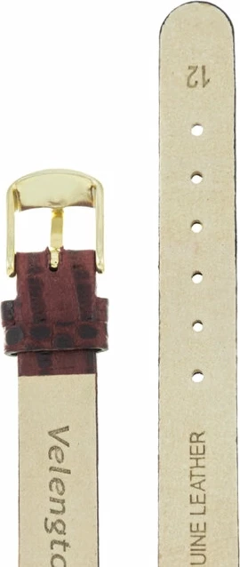 Ремешки velengton 12 бордо змея золот заст