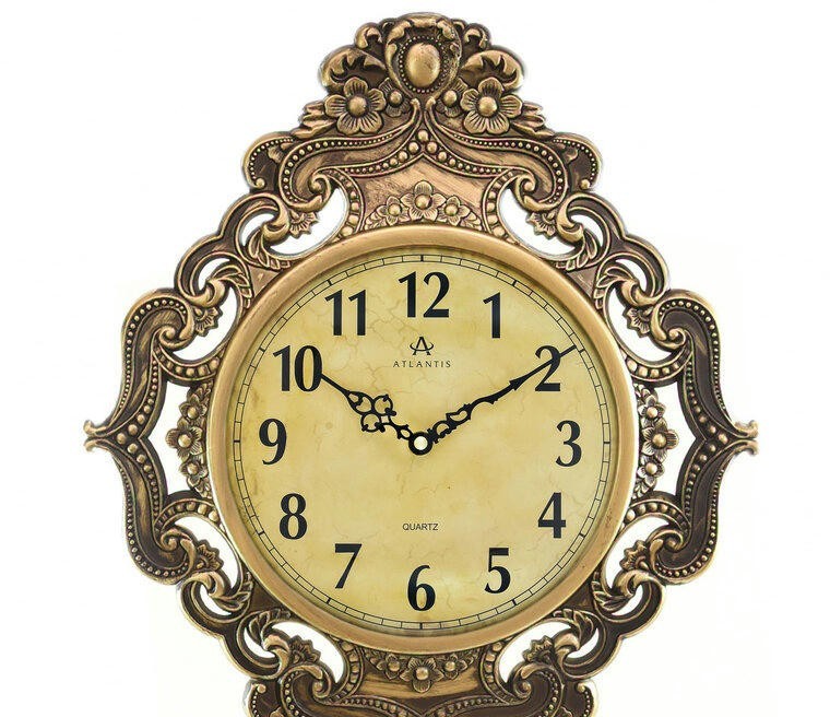Настенные часы atlantis tld-35194 brown