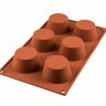 Форма силиконовая для приготовления маффинов muffin, 18х33 см
