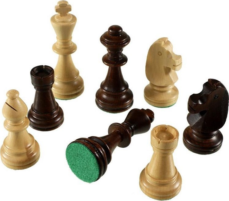 Шахматные фигуры "Стаунтон 6" в полиэтиленовой упаковке, Madon