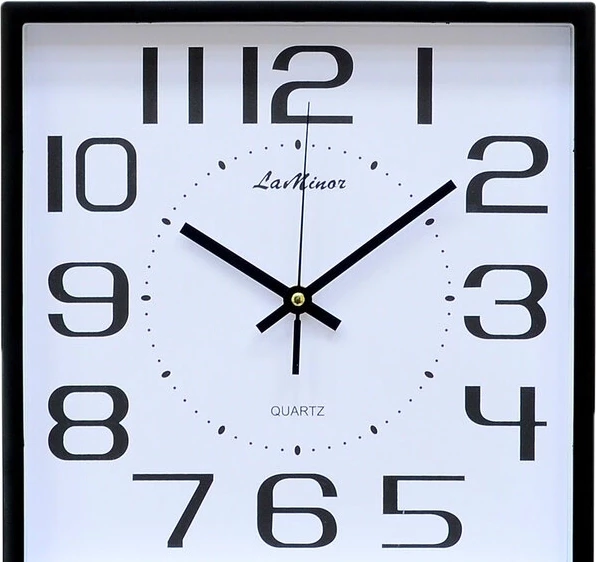 Настенные часы la minor 7391-d черный