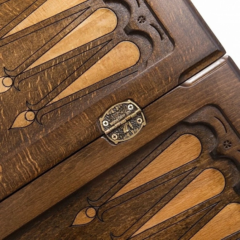 Нарды резные "Герб РФ" 60, Zakaryan