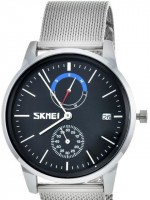 Наручные часы skmei 9182sibk silver/black