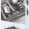 Органайзер для посуды peggy, серый