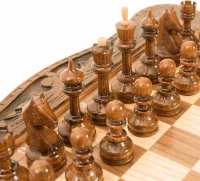 Шахматы резные в ларце 50, Haleyan