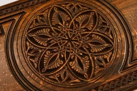 Нарды резные &quot;Армянский фрактал&quot; 60, Ustyan