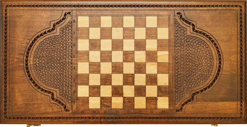 Нарды резные "Бесконечность 2" 60, Zakaryan