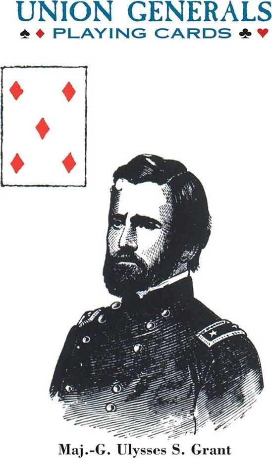 Карты "Union Generals Playing Card Deck"