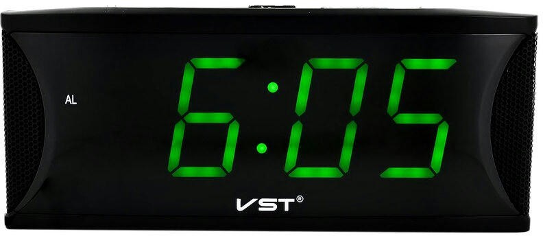 VST719-4 220В зел.цифры+USB кабель (без адаптера)