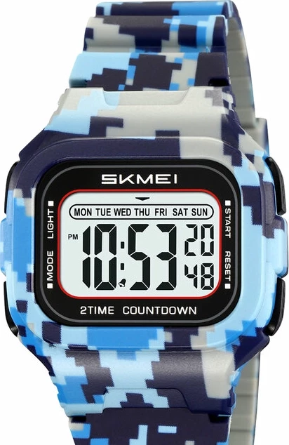 Наручные часы skmei 2343cmbu blue camo
