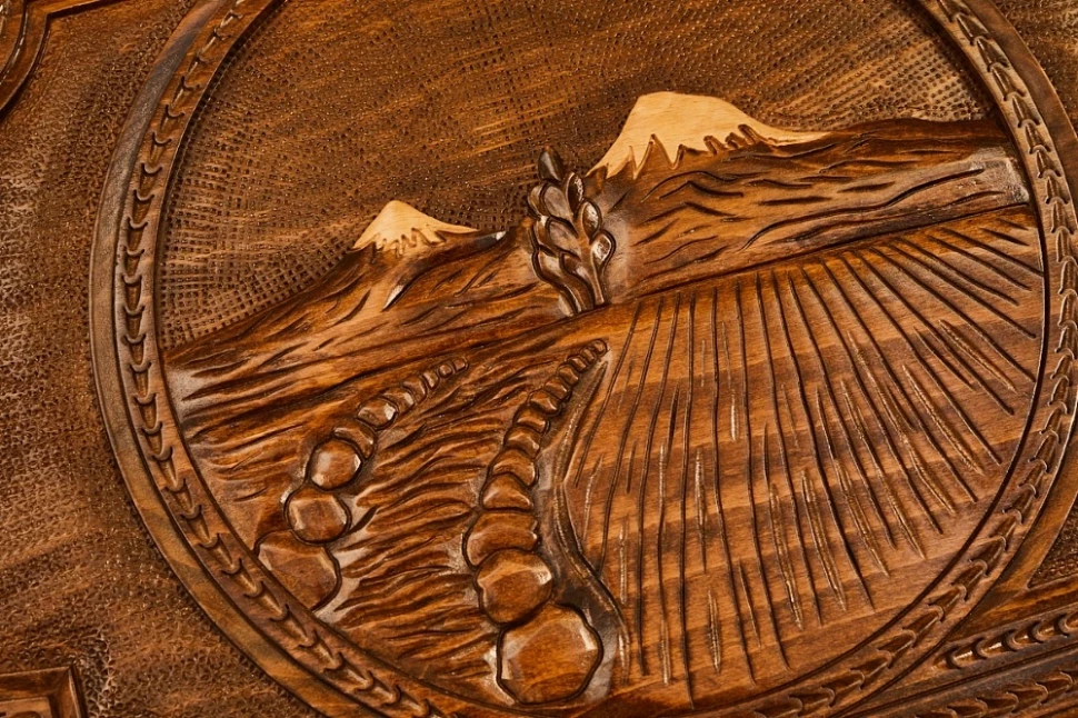 Нарды резные "Долина Арарата" 60, Simonyan