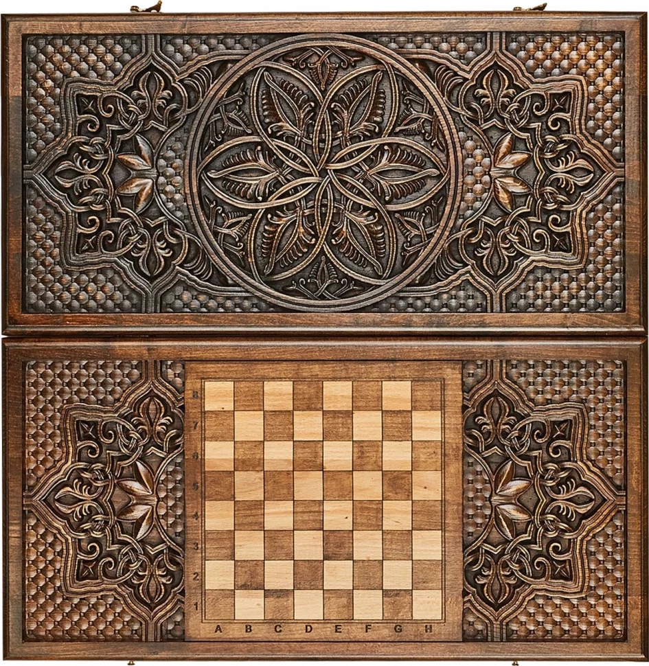 Нарды резные "Орнамент 3", Mkhitaryan