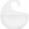 Органайзер для ванной surf, organic, 15х17,6х5,3 см, молочный