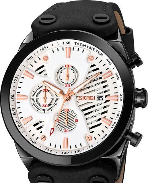 Наручные часы skmei 9282sibk silver/black