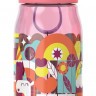 Бутылочка детская с крышкой 475 мл розовая