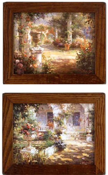 Картины "Вид на сад"
