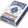 Карты "Bicycle Prestige Rider 100% Plastic Jumbo blue"