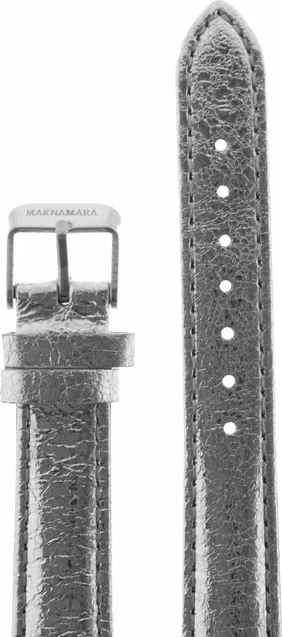Ремешки maknamara 16 мм серебро сереб заст mp-16117