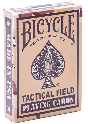 Карты "Bicycle Tactical Field brown"