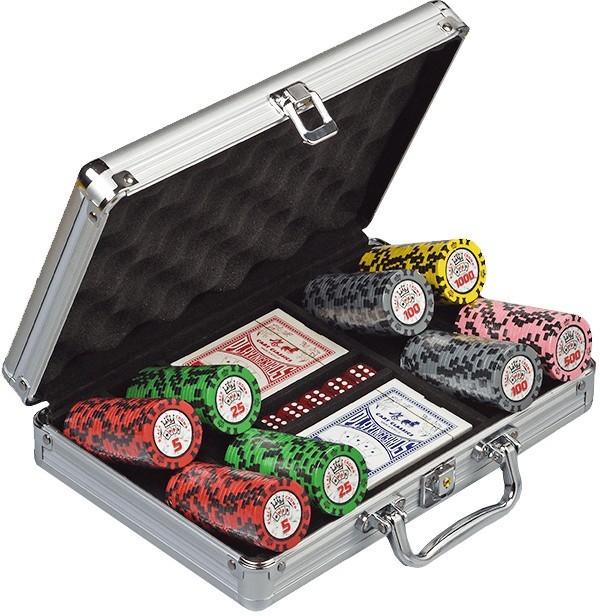 Набор для покера Black Crown на 200 фишек