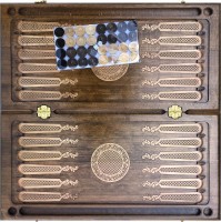 Нарды резные &quot;Лев&quot;, Mkhitaryan