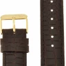 Ремешки maknamara 20 мм croco т.кор зол заст-1