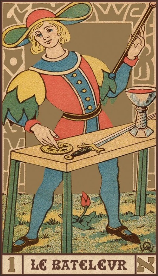 Карты Таро "Symbolic Tarot of Wirth Mini Pocket Size Cards" Lo Scarabeo / Таро мини Символическое
