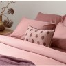Комплект постельного белья из сатина темно-розового цвета из коллекции essential, 150х200 см