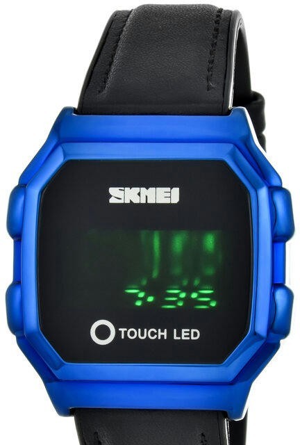 Наручные часы skmei 1650lbu blue leather