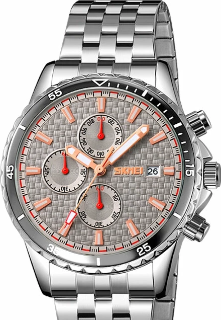 Наручные часы skmei 9334sisi silver-silver