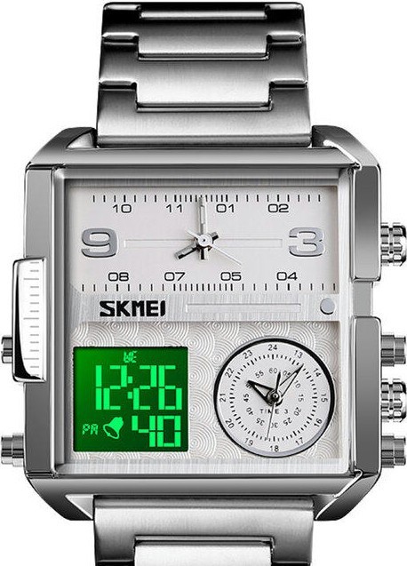 Skmei 1584SSI silver stainless steel