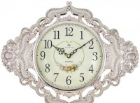 Настенные часы atlantis tld-35202 gold/white