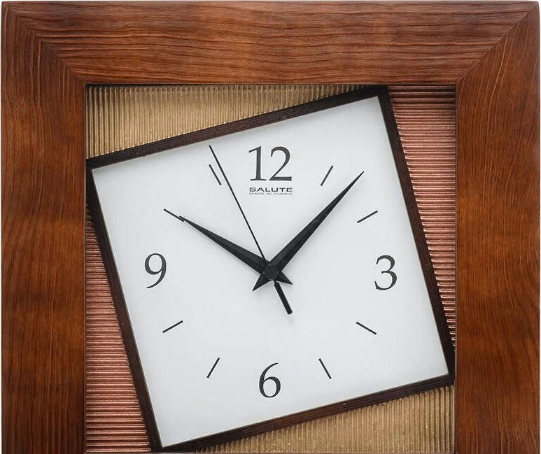 Настенные часы Салют ДС3-4АС28-467 асимметрия