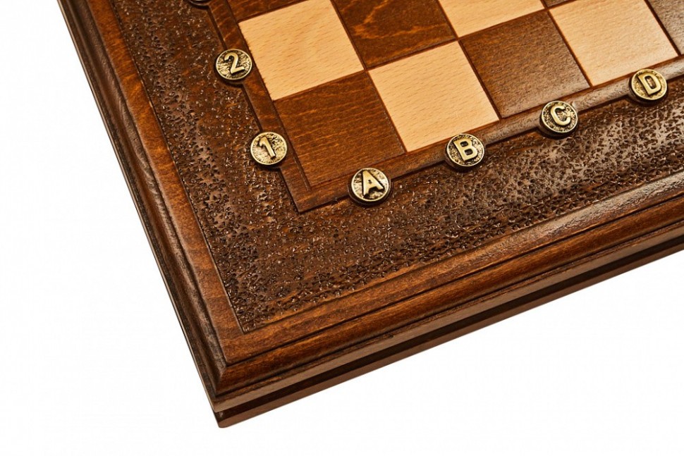 Шахматы + нарды резные "Гамбит 1" 40, Simonyan