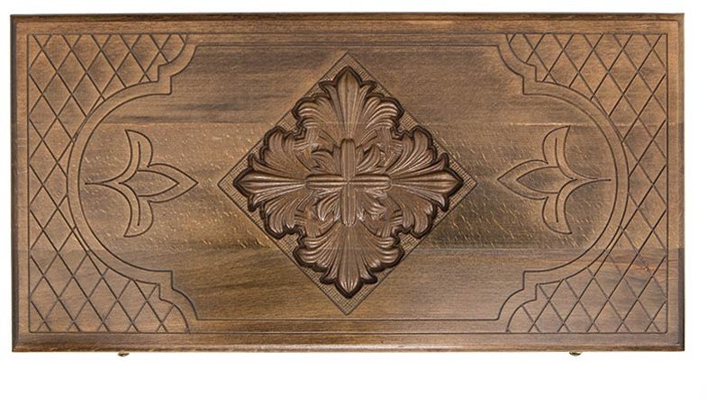 Нарды резные "Узор-2", Ustyan