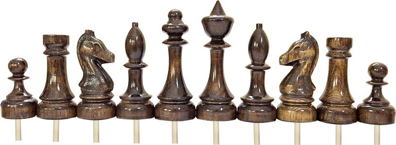 Шахматные фигуры "Стейниц" для слепых средние , Armenakyan