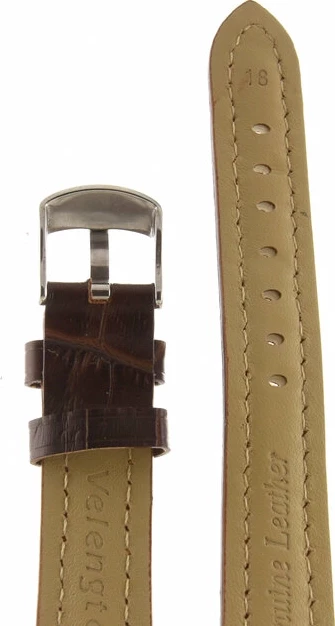 Ремешки velengton 18 темн кор croco с оранж стр. сер заст