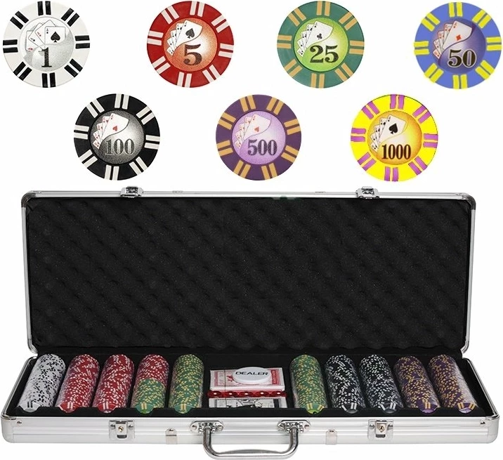 Набор для покера Royal Flush на 500 фишек