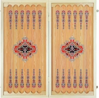 Нарды + Шашки Сирия Шейхи большие (Россия, дерево, 60 см), Partida