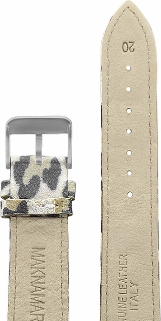 Ремешки maknamara 20 мм леопард (сер.заст) 20129