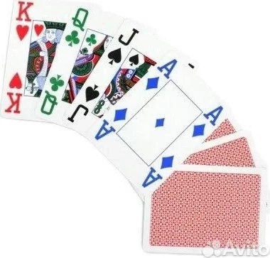 Карты "Copag 4 Colour (red)"