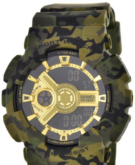 Наручные часы skmei 1828cmgn green camo