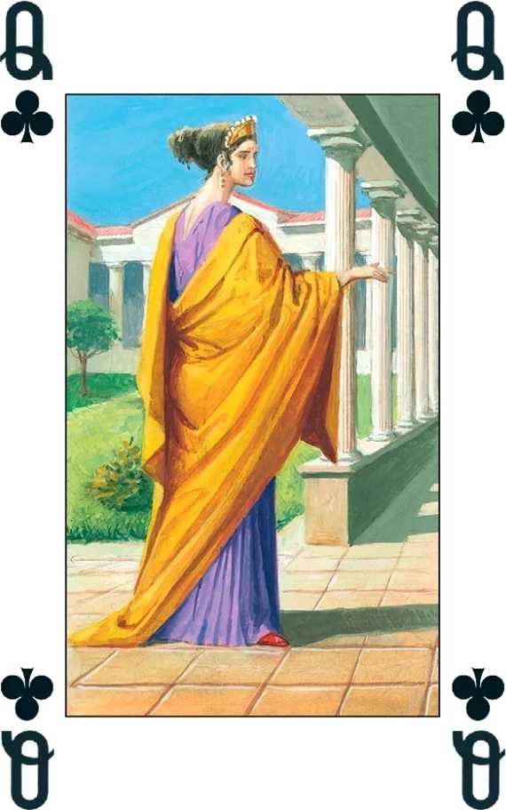 Карты "Ancient Rome Playing Cards" Lo Scarabeo / Древний Рим, Игральные карты