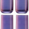 Набор стаканов aurora, 420 мл, фиолетовый, 4 шт.