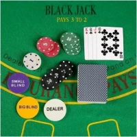 Набор для покера Holdem Light на 300 фишек с номиналом