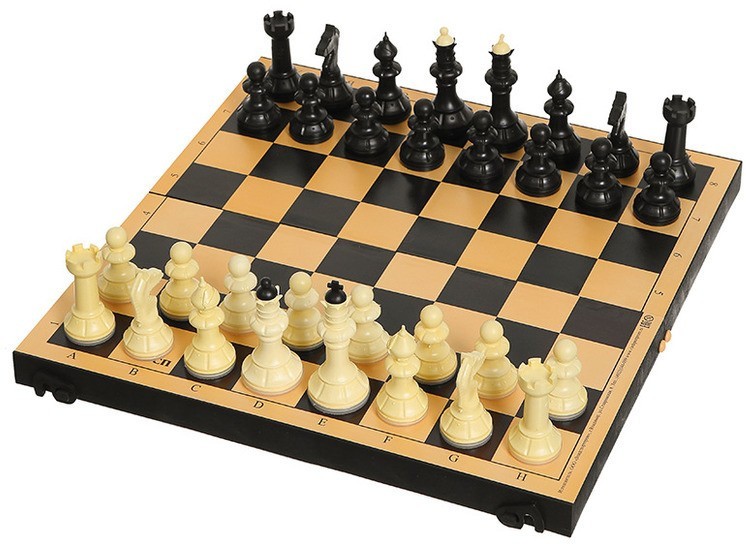 Шахматы + шашки "Айвенго" малые