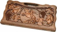 Нарды резные &quot;Всадник&quot; с ручкой, Haleyan