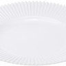 Набор из двух тарелок белого цвета из коллекции edge, 21 см